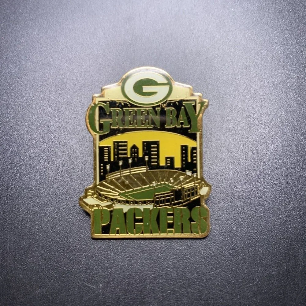 Green Bay Packers Pin Lapel Stadium 1996 90s Imprinted Products Vintage